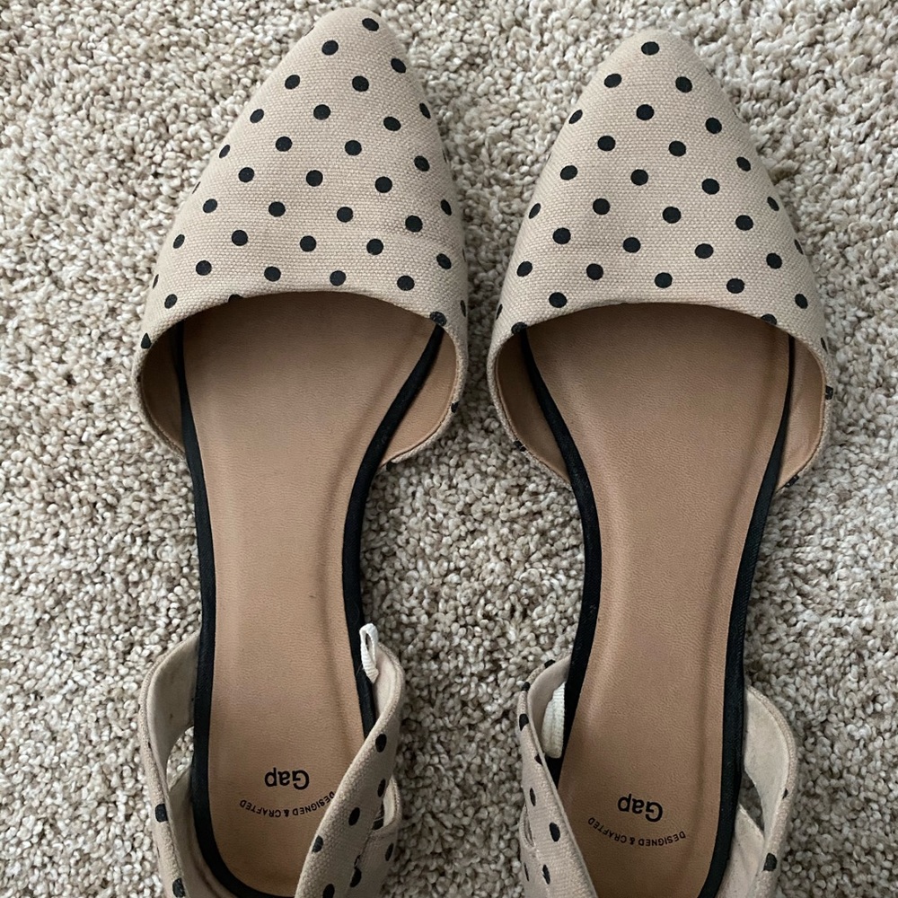Polka dot flats